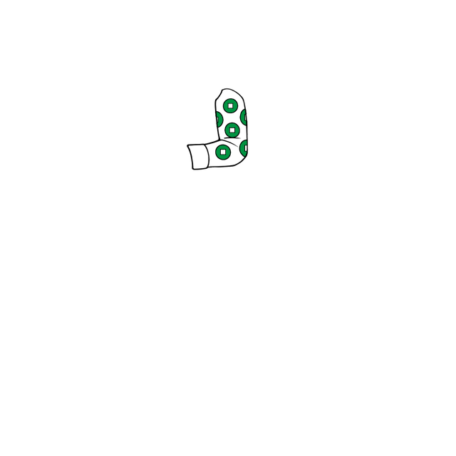 Sode zenigata midori
